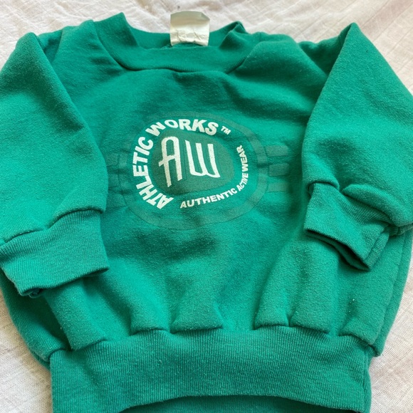 SOLD VINTAGE 90s Crewneck Sweater | Kids 18 Month - Picture 5 of 7